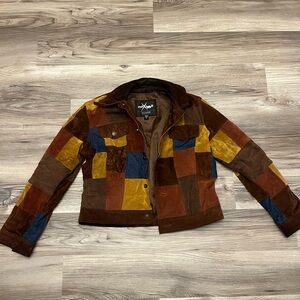 Maxima Brown and Black Jacket